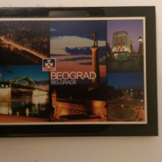 XG Magnet frigider - tematica turistica - Serbia - Belgrad