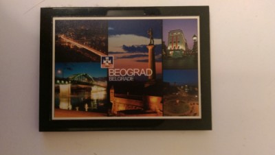 XG Magnet frigider - tematica turistica - Serbia - Belgrad foto