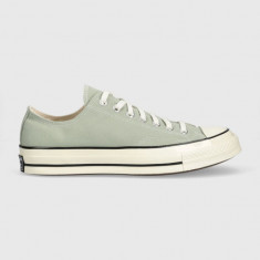 Converse teniși Chuck 70 OX culoarea gri, A02769C A02769C-GREEN