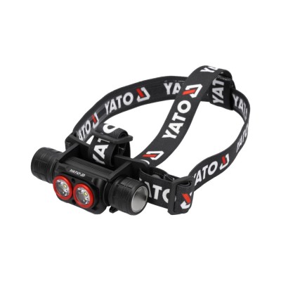Lampă frontală cu acumulator 3000lm Yato YT-085943 foto