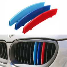 Set emblema ornament plastic grila BMW MPower Seria 5 (E60, E61) 11 bare 2005-2010