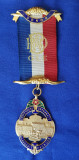 Medalie masonica veche- R.A.O.B. GLE Harrogate Grove house orphanace -Donor 1939