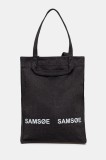 Samsoe Samsoe geanta SALUCCA culoarea negru, U25100003