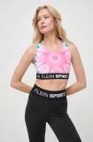 PLEIN SPORT sutien sport culoarea roz, modelator