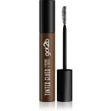got2b Glued gel fixare pentru spr&acirc;ncene 2in1 Tinted Brown 16 ml
