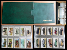 Album special Cigarette Cards 1923-1939 - Colectie 550 cartonase / 11 seturi foto