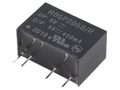 Convertor DC/DC 2W 5V 400mA SIP7 foto