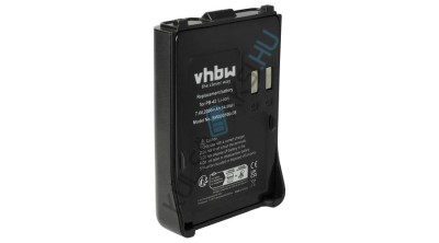 Baterie radio VHBW de &amp;icirc;nlocuire pentru Kenwood PB-42Li, PB-42L, PB-42 - 2000 mAh 7,4 V Li-Ion foto