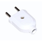 Ștecher Plat Euro Alb 10A 250VAC P7062 LAVA Sokets