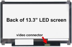 Laptop display 13.3 inch slim B133XTN01.3 HD eDP 30 pin foto