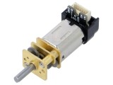 Motor cu transmisie LP 6VDC 1,6A Ax: crestătură D 50: 1
