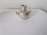 Vas din Argint - Miniatura Stil Peru, Ornamentale
