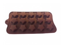 Forma silicon pentru prajituri, 15 cavitati, Ciocolata,bomboane, 160COF