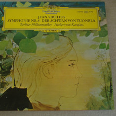 SIBELIUS - Simfonia Nr. 4 / Lebada din Tuonela - Vinil LP Deutsche Grammophon