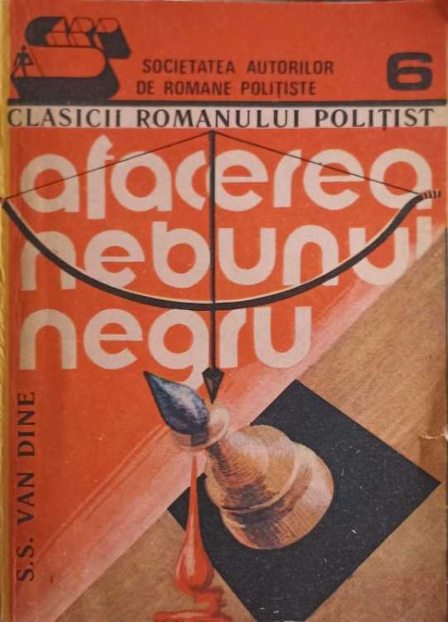 AFACEREA NEBUNULUI NEGRU-S.S. VAN DINE-258990