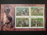 Venda 1994 Monkeys, perf. sheet, MNH R.046, Nestampilat