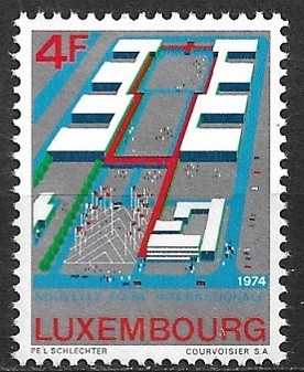B2576 - Luxemburg 1974 - Targul International neuzat,perfecta stare foto