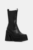 Koi Footwear cizme culoarea negru, cu toc drept, GT3