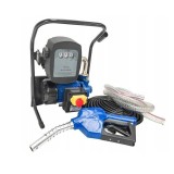 Pompa pentru transfer combustibil, motorina, cu contor, 220 V 600 W, 40 l/min, Verke