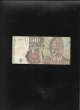 Bancnota 500 Lei 1991, Serie 273973 - Numismatică Rom&acirc;nia