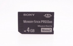 Card memorie SONY Memory Stick Pro Duo 4 GB foto