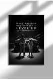 hustle_mxm_5|Motivational Canvas Poster, GT-R Night Drive Art, "Crave Success" Quote, Fuel Your Hustle 2025 | A3 (29.7 x 42 cm) - hustle_mxm_5