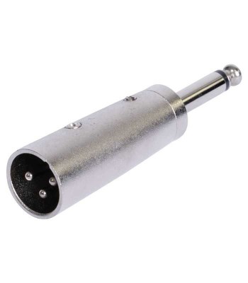 Adaptor audio tata XLR - JACK 6.35 tata MONO metal BST 18-5567 foto