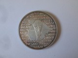 Rara! Medalie argint 986 aUNC Italia Campioană Mondială Fotbal-Spania 1982, Europa