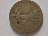 Moneda 50 CENTIME 1898 ARGINT,FRANTA ,