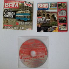 BRM British Raiway Modellin 3 DVD machete feroviare trenulete hobby diorama D10