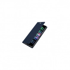 Husa Flip Sony Xperia 5 - DUX Ducis Skin Pro Albastru foto