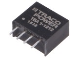 Convertor DC/DC 1W 10,8-13,2VDC la 12VDC 80mA TRACO POWER