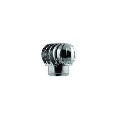 Capac terminal rotativ pentru cos fum, inox 150 mm, DSH 486128 foto