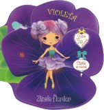 Violeta. Carte De Colorat (Conține Autocolante), - Editura Prut