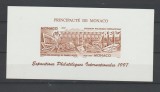 MONACO 1997 EXPOZITIA FILATELICA INTERNATIONALA -BLOC - proba MNH**, Nestampilat