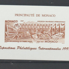 MONACO 1997 EXPOZITIA FILATELICA INTERNATIONALA -BLOC - proba MNH**