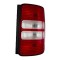 Stop spate lampa Volkswagen CADDY III/LIFE (2K) 06.2010-06.2015 pentru model cu 2 usi spate, MARS, partea Dreapta, fara suport bec
