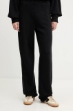 BOSS pantaloni de trening culoarea negru, uni, 50551504