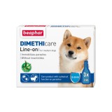 PIPETA ANTIPARAZITARA DIMETHICARE LINE-ON PENTRU CAINI M BEAPHAR 3PIPx3ML