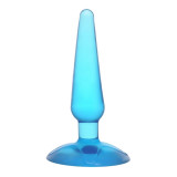 Cumpara ieftin Dop Anal Alvin PVC, Albastru, 10 cm, Passion Labs
