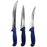 Cumpara ieftin Set profesional pentru macelarie, transat, injunghiat, dezosat, filetat, 3 cutite, otel carbon