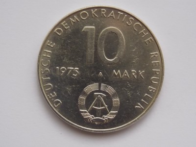 10 MARK 1975 RDG-COMEMORATIVA foto