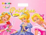 Bloc de colorat cu abtibilduri - Printese - Editura Girasol