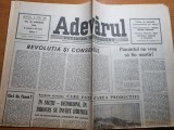 adevarul 25 ianuarie 1990-articolul revolutia si consensul