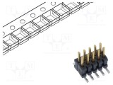 Conector şiruri pini tată 10 PIN 1,27mm aurit SMT SAMTEC