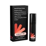 Cremă ERECT.R Power Cream, pentru erecții puternice, cu taurină, Ginkgo Biloba și ginseng, efect rapid, 15 ml