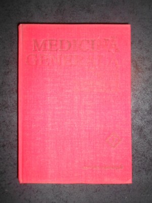 MARIN VOICULESCU - MEDICINA GENERALA volumul 1 (1990, editie cartonata) foto