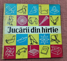Jucarii din hartie. Editura Ion Creanga, 1979 - Joachim Schonherr foto