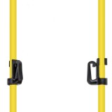 Stalp oval din fibra de sticla pentru gard electric