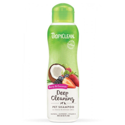 TROPICLEAN Șampon cu fructe de pădure și nucă de cocos 355 ml foto